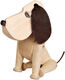 Houten figuur "Oscar de Hond" - Ontwerp Hans Bolling van ArchitectMade