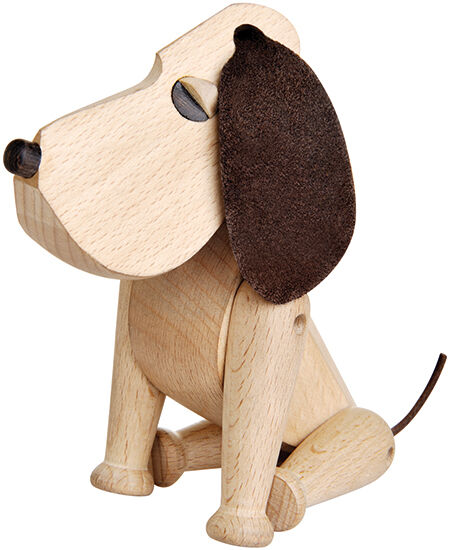 Figurine en bois "Oscar le chien" - Design Hans Bolling von ArchitectMade