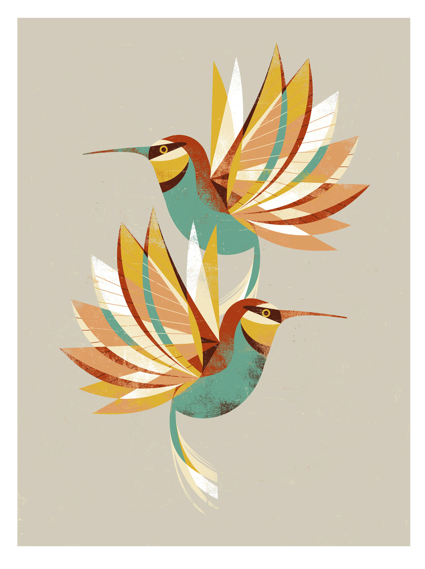Beeld "Hummingbird" (2015) von Dieter Braun