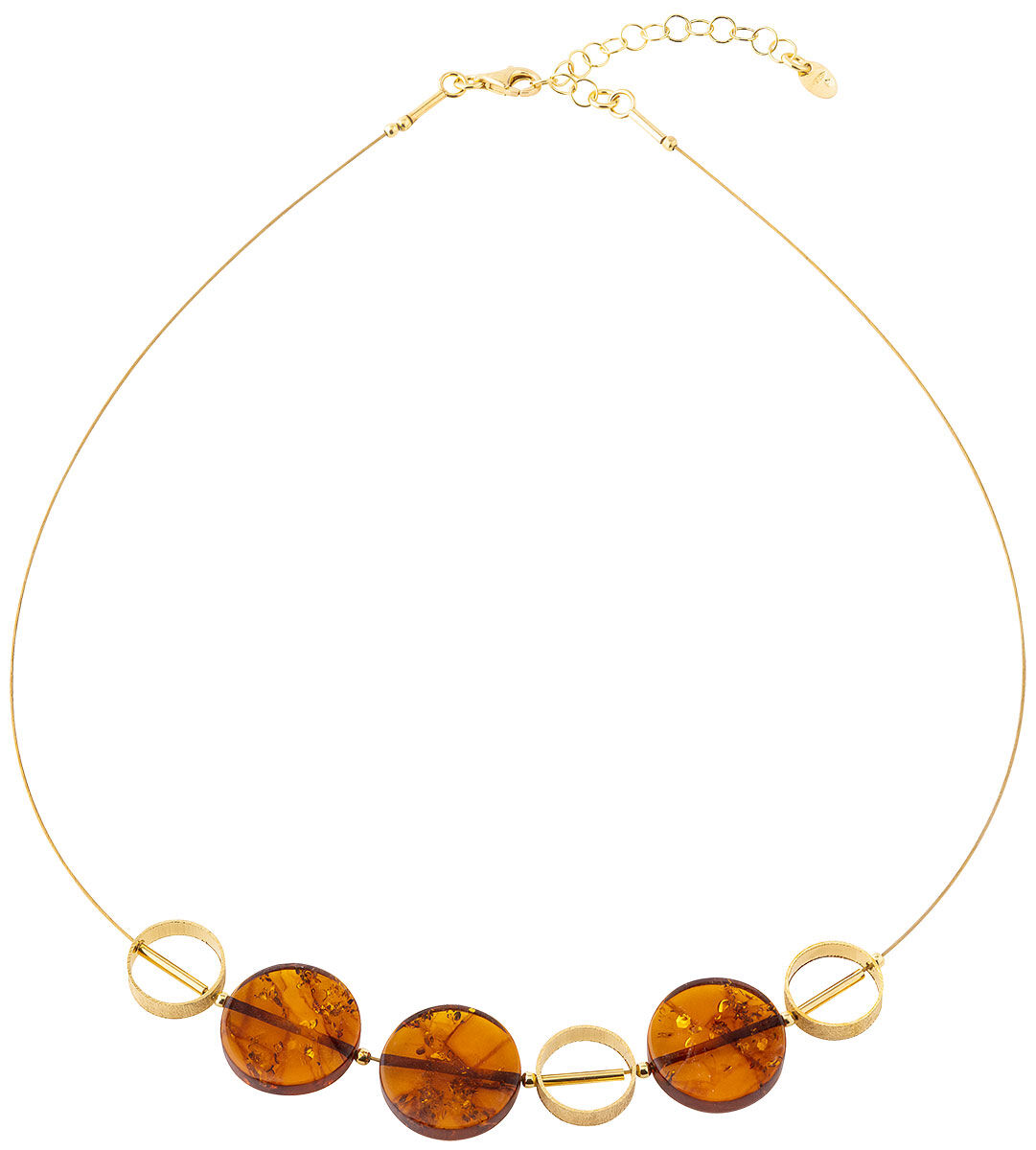 Bernsteincollier "Sinope"