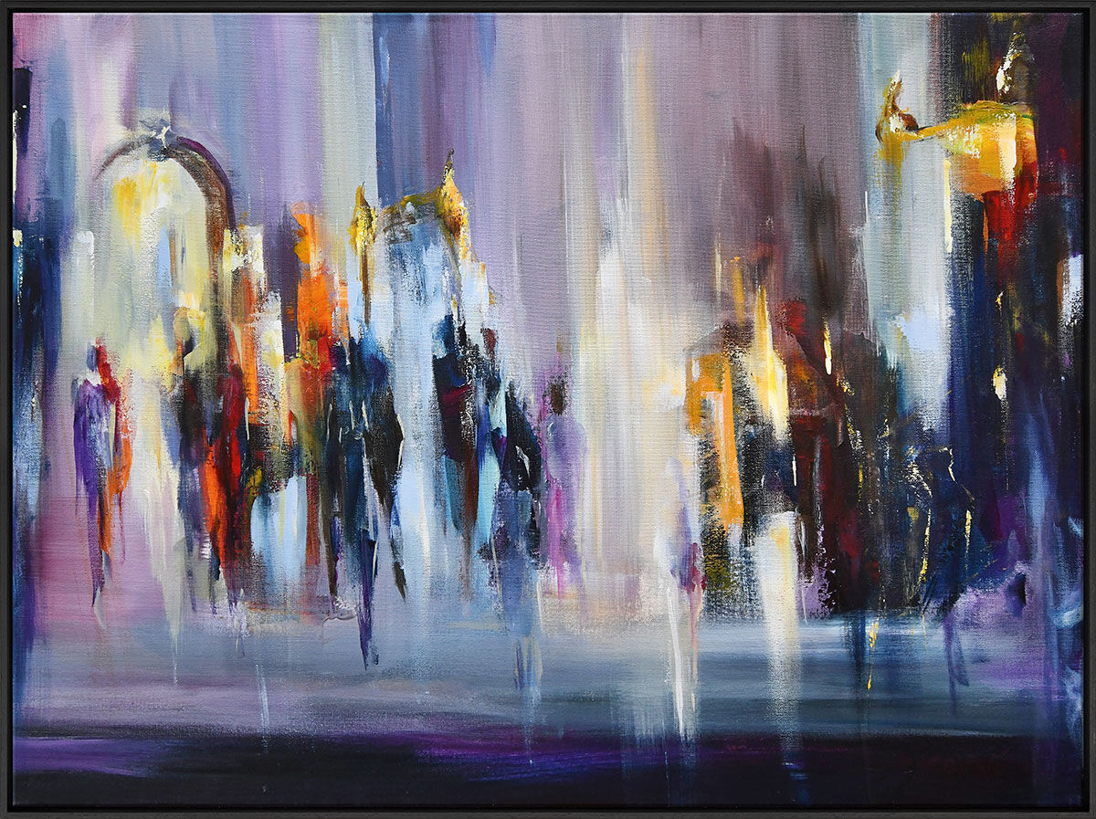 Quadro "Tre desideri" (2022), incorniciato di Robert Hettich