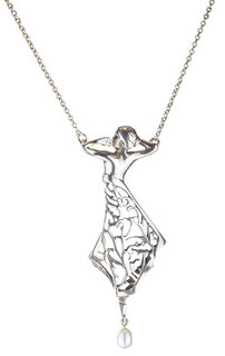 Collana "Femme" con perle
