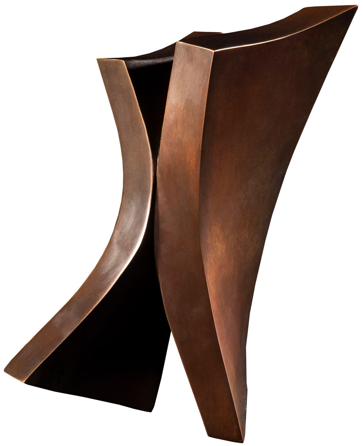 Skulptur "Kleiner Walzer" (2021), Bronze von Gábor Török