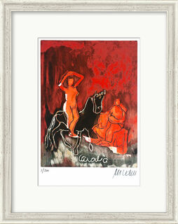 Picture "Cavalia" (2013), framed by Armin Mueller-Stahl