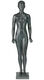 Sculptuur "Maleise vrouw" (1916), reductie in brons van Georg Kolbe