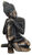 Sculpture "Resting Buddha", bronze antique finish
