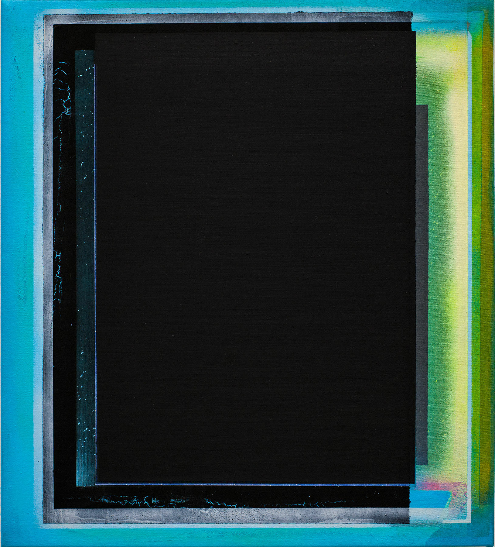 Picture "Untitled, (WV 20, Lw 39)" (2020) (Original / Unique piece), on stretcher frame by Gerhard Langenfeld