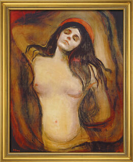 Bild "Madonna" (1894), gerahmt