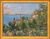Bild "Das Meer bei L´Estaque" (1876), gerahmt