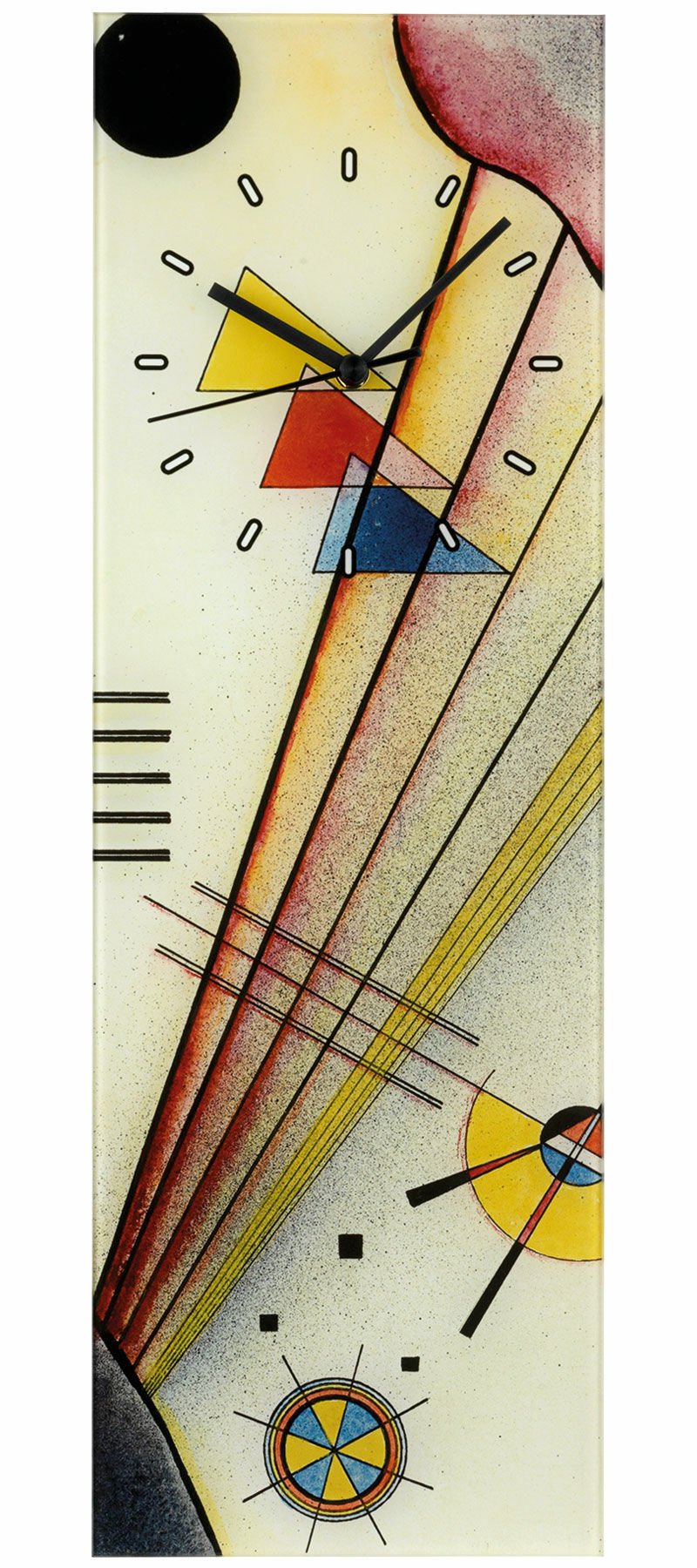 Wall clock "Clear Connection" by Wassily Kandinsky