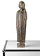 Sculpture "L'homme pensif II" (1934), réduction en bronze de Ernst Barlach