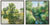 2 Bilder "Giverny" + "Juin à Giverny" im Set, Version silberfarben gerahmt