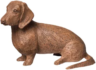 Skulptur "Dackel", Kunstguss