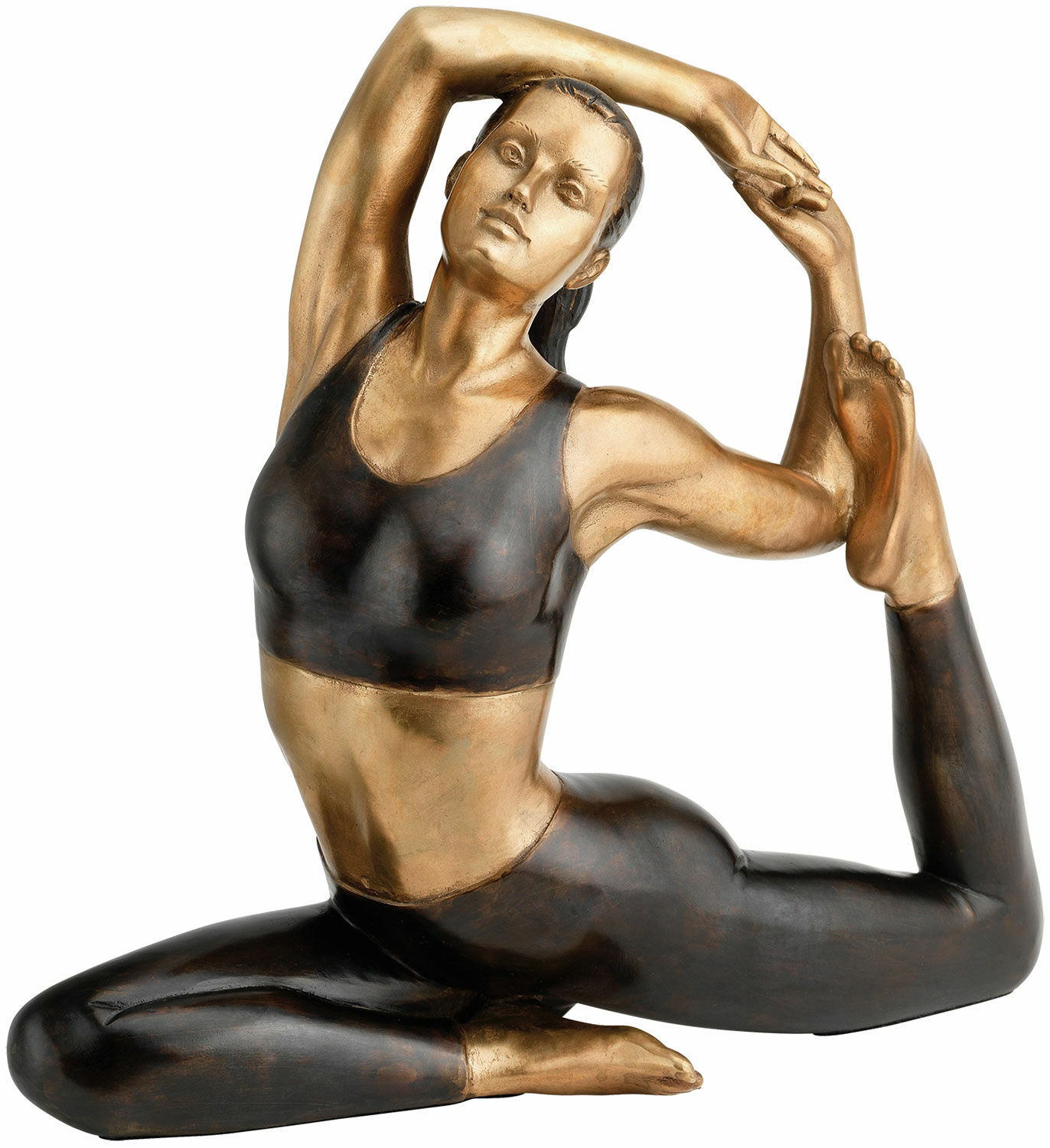 Skulptur "Achtsamkeit" (2021), Bronze von Richard Senoner