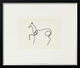 Tableau « The Horse - Le Cheval », encadré de Pablo Picasso