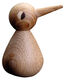 Houten figuur "Vogel Naturelkleurig" (klein, hoogte 7,5 cm) - Ontwerp Christian Vedel van ArchitectMade