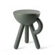 Tavolino "Tubby Stool olivegreen" (per uso interno ed esterno) – disegnato da Gerard de Hoop di  Werkwaardig
