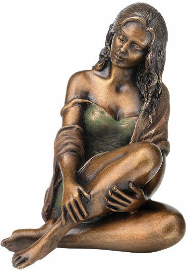 Sculpture "Mar", bronze by Manel Vidal