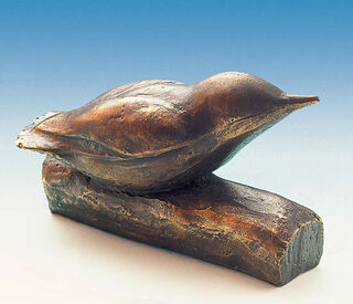 Sculpture "Nuthatch" (2004), bronze