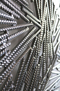 Oggetto da parete "Fragment Chrome" (2024) (Pezzo unico) di Christine Liebich