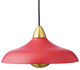 Ceiling lamp "Urban Wide Raspberry Red" by Superliving