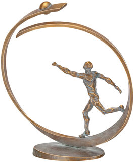 Skulptur "Vorwärts", Bronze