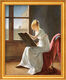 Picture "Drawing Young Woman" (1801), framed by Marie-Denise Villers
