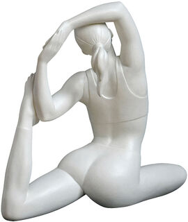 Träskulptur "Mindfulness" (2021) (Original / Unikt verk) av Richard Senoner