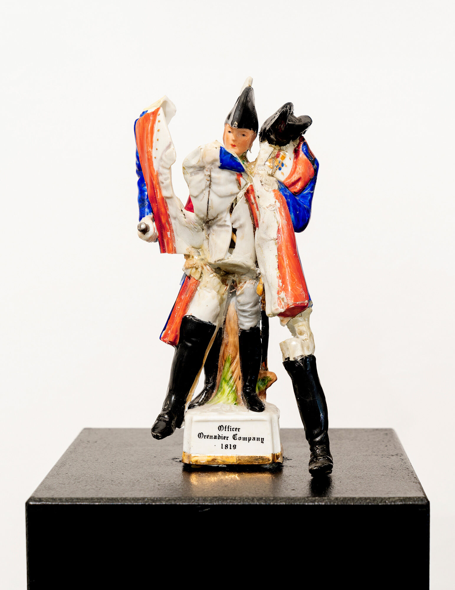 Sculpture "Officier Grenadier Company 1819" (2018) (Pièce unique) von Justine Otto