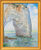 Tableau "La Manneporte à Étretat" (1886), version encadrée dorée
