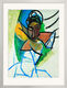 Tableau "Femme (Époque des 'Demoiselles d'Avignon')" (1907), encadré de Pablo Picasso
