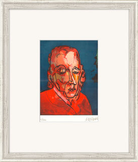 Billede "Poor Poet" (2018), indrammet af Armin Mueller-Stahl