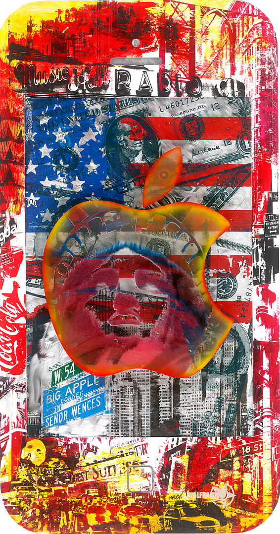 Picture "New York" (2020) (Original / Unique piece) by Peter Wolframm