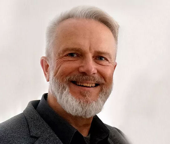 Portrait du peintre Uwe Fehrmann.