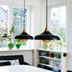 Loftslampe "Urban Wide Matt Black" af Superliving