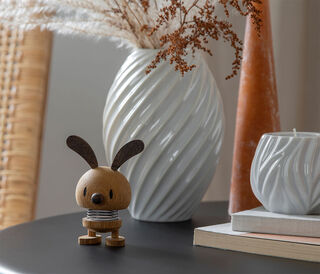 Decoratief object "Bunny", hout naturelkleurig - Ontwerp Gustav Ehrenreich van Hoptimist