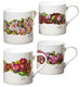 4 Becher "Sylter Rosen" im Set, Porzellan von Ben Kamili