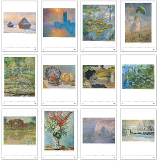 Umělecký kalendář 2027 od Claude Monet