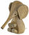 Lucie Kaas Design: Holzfigur "Elefant Otto"
