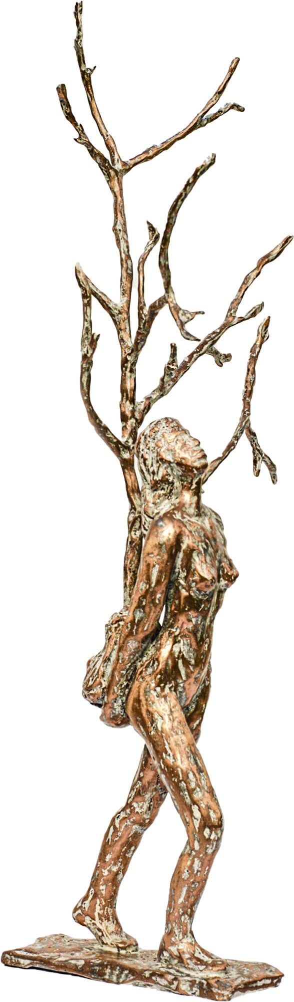 Objet "La danseuse des arbres" (2020), bronze von Dagmar Vogt