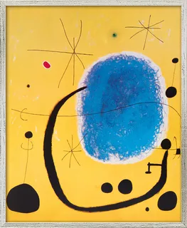 Bild "L'Oro dell'Azzurro" (1967), gerahmt