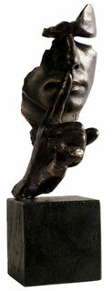 Sculpture "Calme et silence", bronze von Miguel Guía