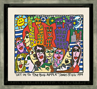 Picture "Get into the Big Apple", framed