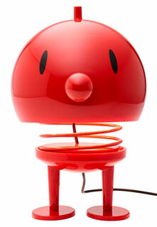 LED table lamp "Bumble XL", red version, dimmable - Design Gustav Ehrenreich