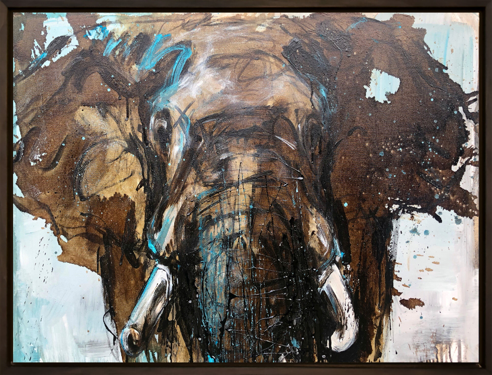 Picture "Elephant_118" (2023) (Unique piece) by Ralf Koenemann