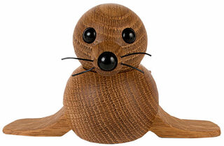 Wooden figure "Mother Seal Mareille" by Spring Copenhagen