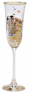 Champagne glass "The Expectation" by Gustav Klimt
