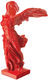 Sculpture "Nike of Samothrace", red cast