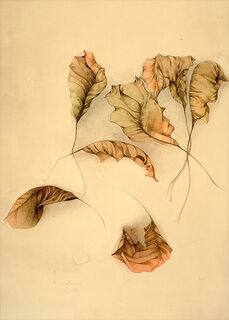 Picture "Autunno II (Autumn Leaves II)" (1987), unframed