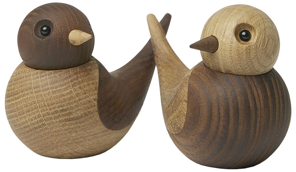 Wooden figures "Soulmates" - Design Mencke & Vagnby by Spring Copenhagen
